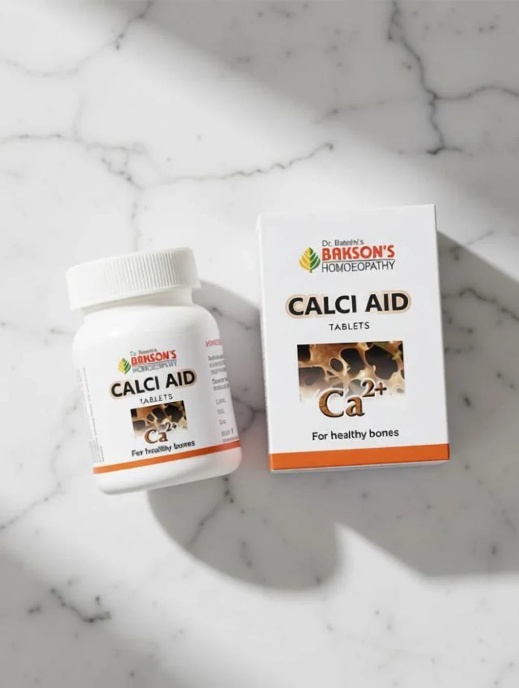 Bakson's Homeopathy Calci Aid Tablets - 75 Tablets