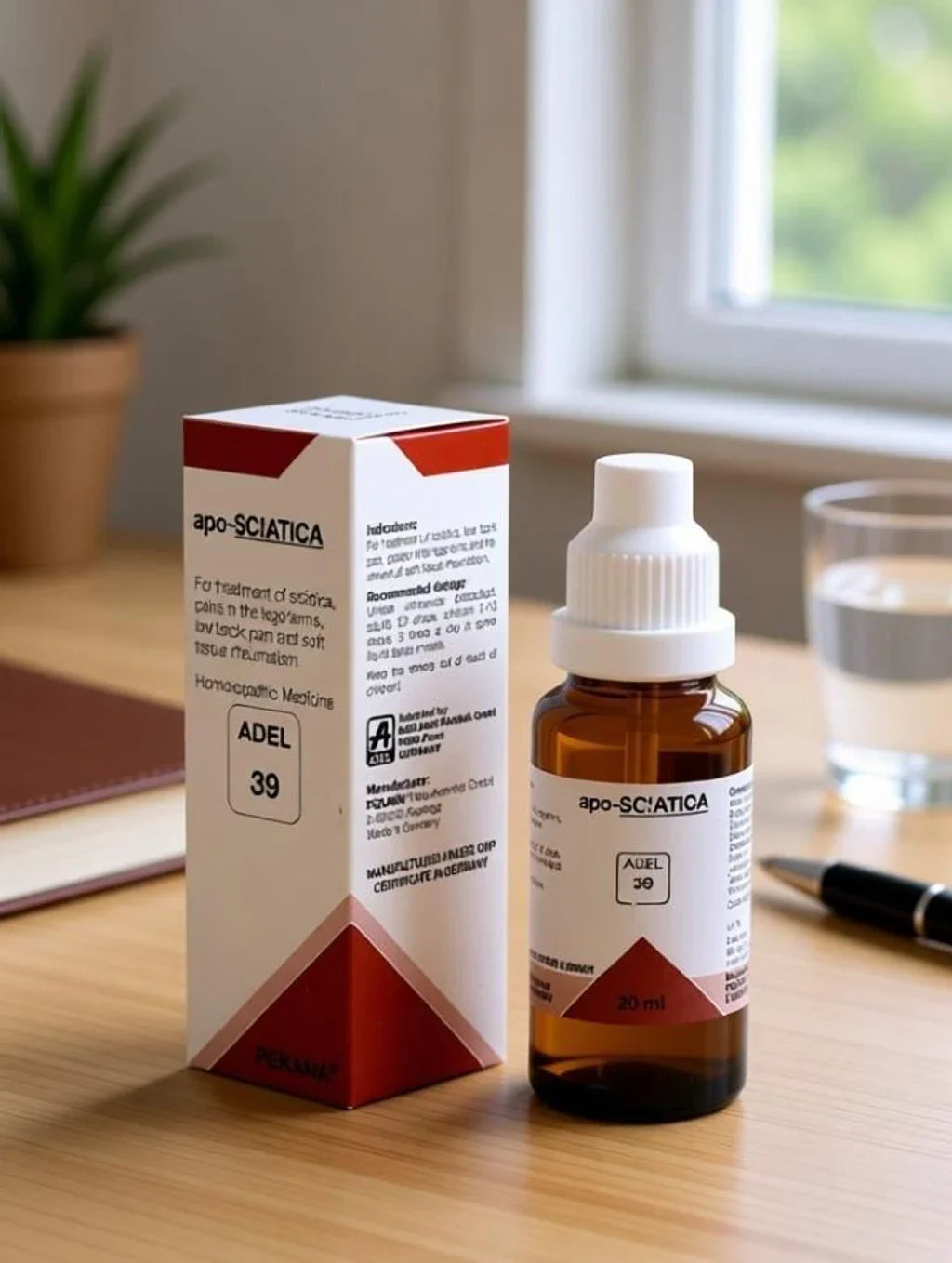 Adel Homeopathy 39 Apo-Sciatica Drop - 20 ml
