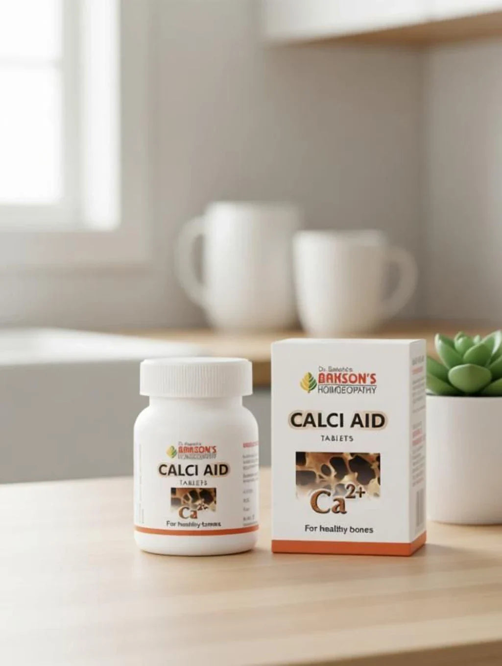 Bakson's Homeopathy Calci Aid Tablets - 75 Tablets