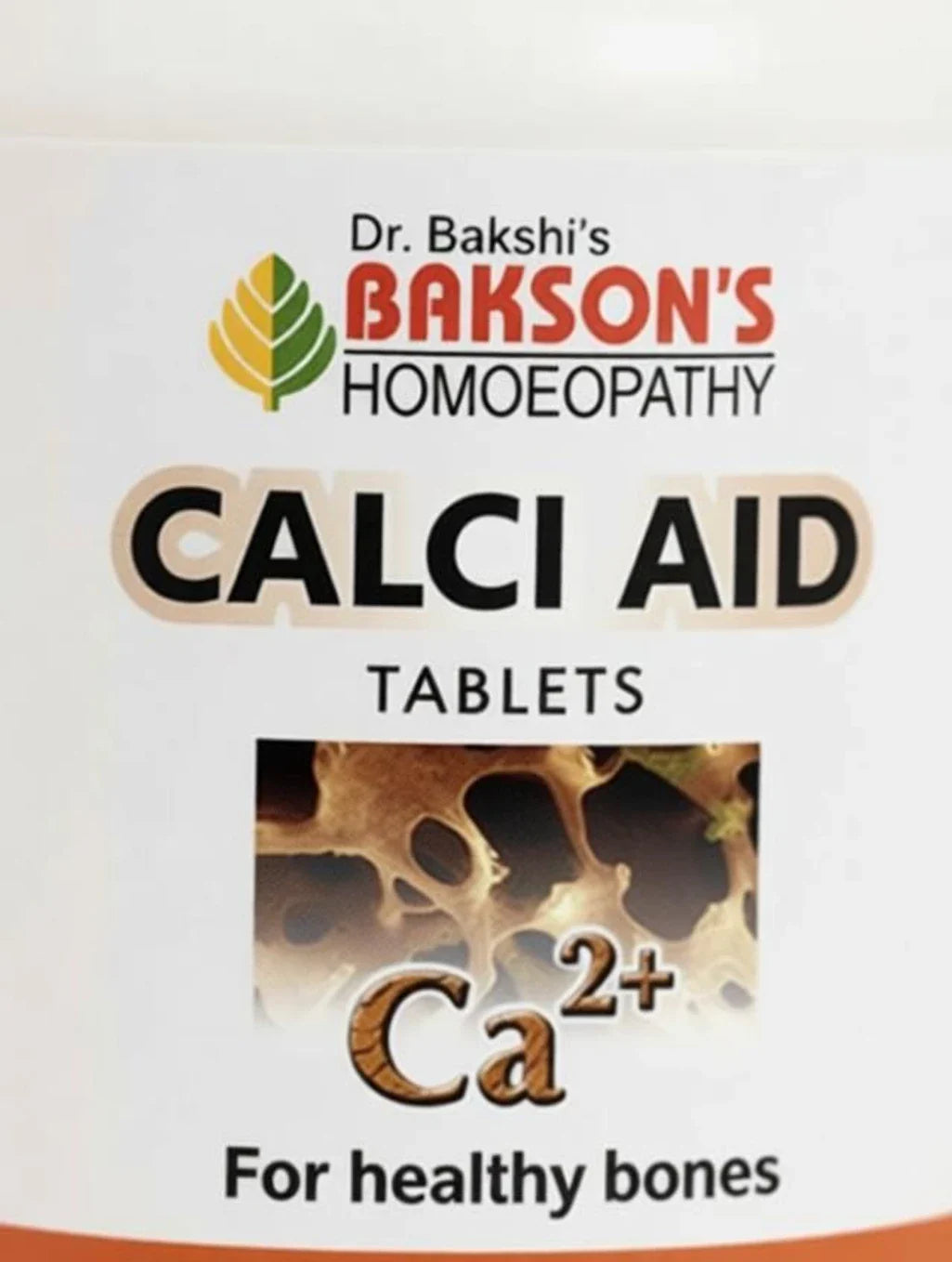 Bakson's Homeopathy Calci Aid Tablets - 75 Tablets