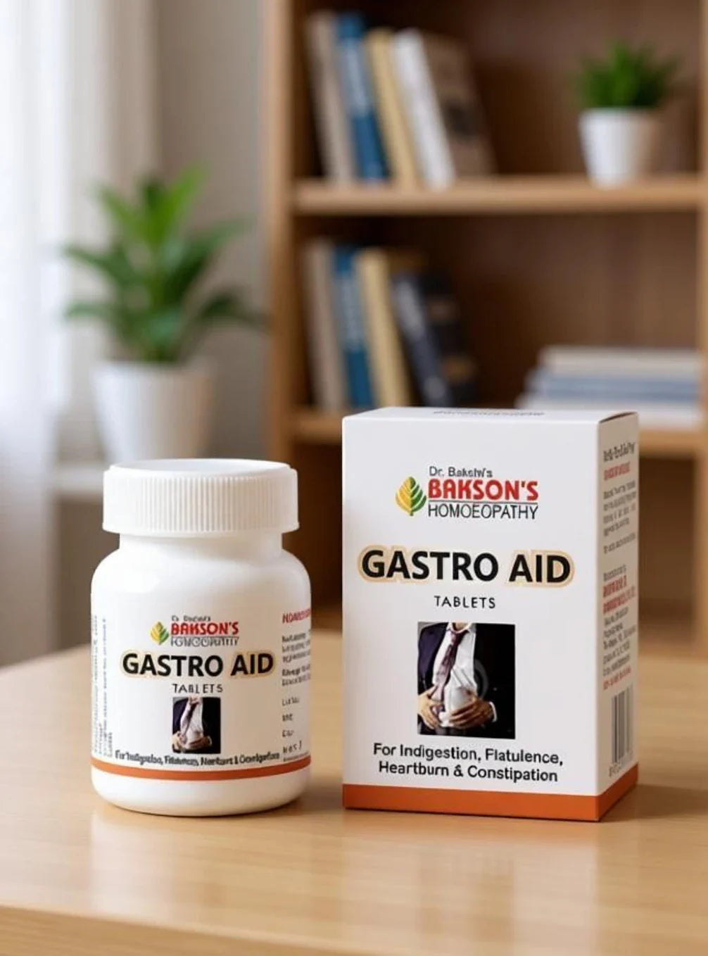 Bakson's Homeopathy Gastro Aid Tablets - 75 Tablets