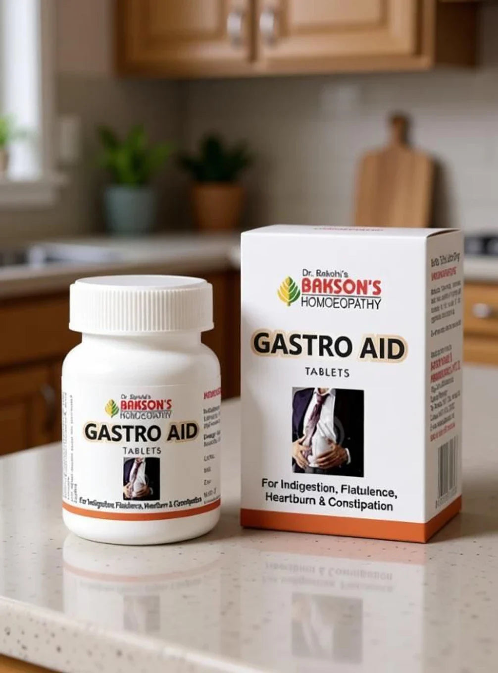 Bakson's Homeopathy Gastro Aid Tablets - 75 Tablets