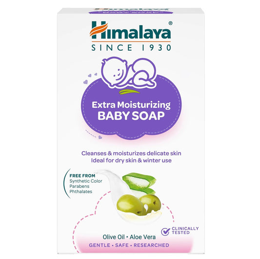 Himalaya Extra Moisturizing Baby Soap - 75 gm