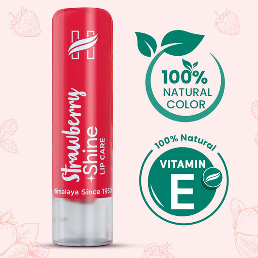 Himalaya Herbals Strawberry Shine Lip Care - 4.5 gm
