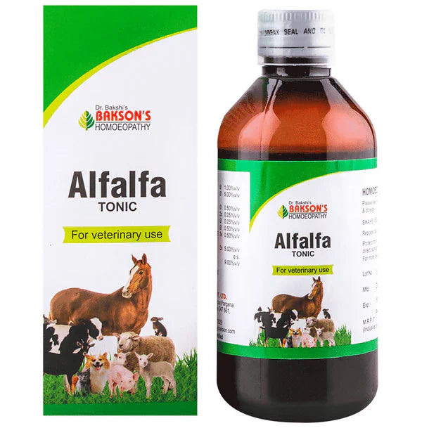 Bakson's Homeopathy Alfalfa Tonic For Veterinary Use - 450 ml