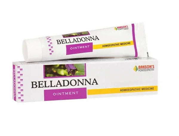 Bakson's Homeopathy Belladonna Ointment - 25 gm