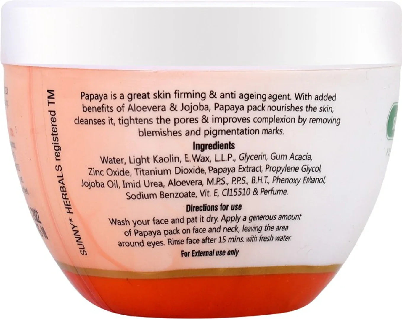 Bakson's Sunny Papaya Pack - 150 gm