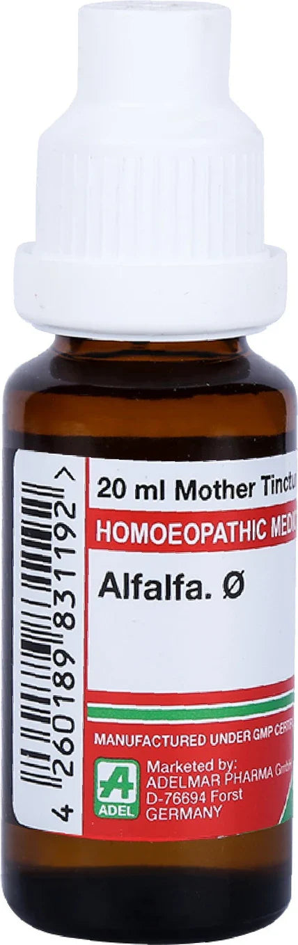 Adel Homeopathy Alfalfa Mother Tincture Q - 20 ml