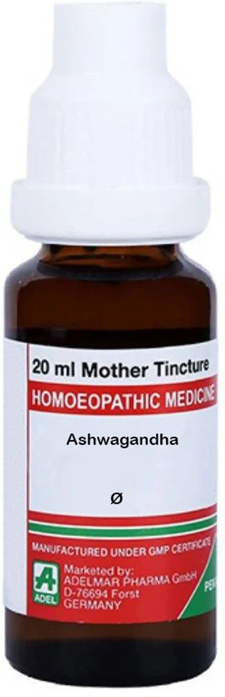 Adel Homeopathy Ashwagandha Mother Tincture Q - 20 ml