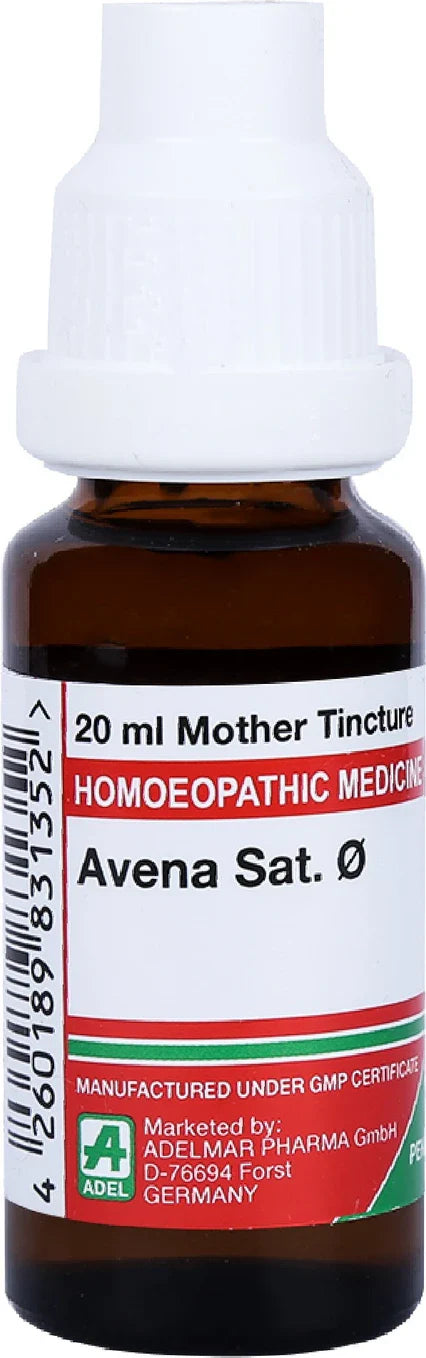 Adel Homeopathy Avena Sat Mother Tincture Q - 20 ml