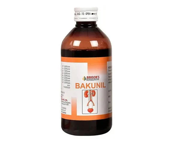 Bakson's Homeopathy Bakunil Syrup (Sugar Free) - 450 ml