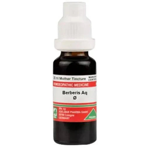 Adel Homeopathy Berberis Aq Mother Tincture Q - 20 ml