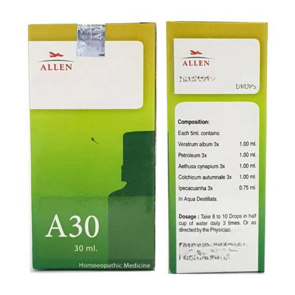 Allen Homeopathy A30 Drops - 30 ml