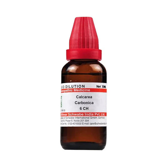 Dr. Willmar Schwabe India Calcarea Carbonica Dilution - 6 CH - 30 ml