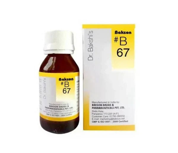 Bakson's Homeopathy B67 Drops - 30 ml