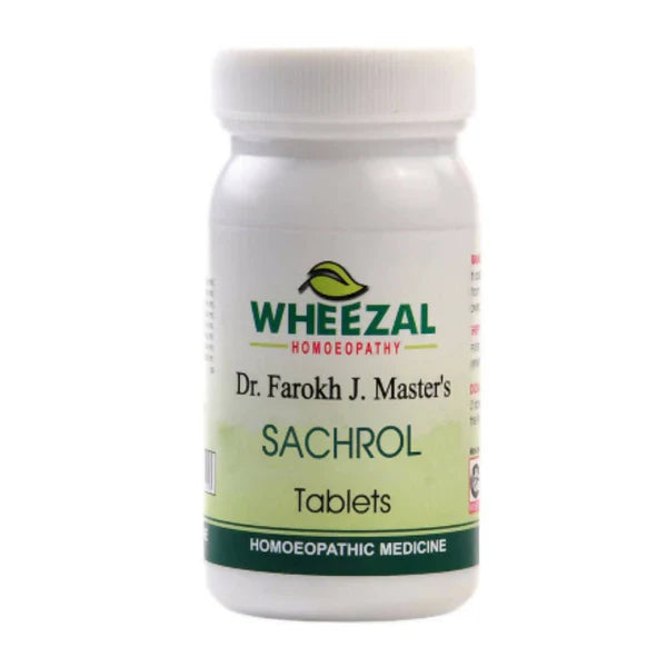 Wheezal Homeopathy Sachrol Tablets - 75 tabs