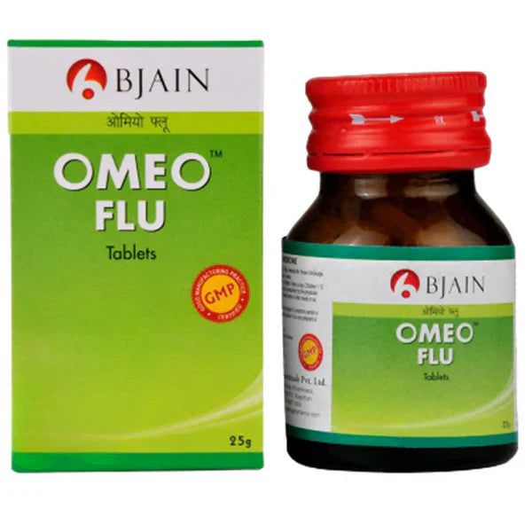 Bjain Homeopathy Omeo Flu Tablets - 25 Gm