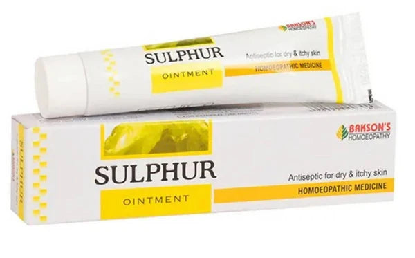 Bakson's Homeopathy Sulphur Ointment - 25 gm