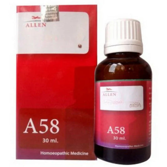 Allen Homeopathy A58 Drops - 30 ml