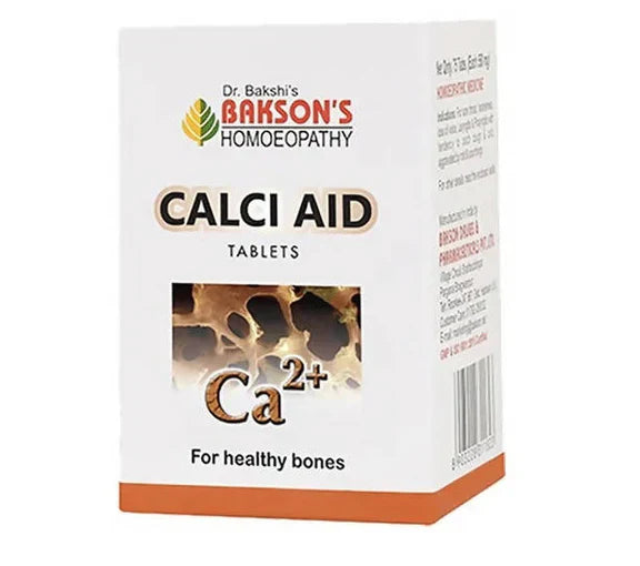 Bakson's Homeopathy Calci Aid Tablets - 75 Tablets