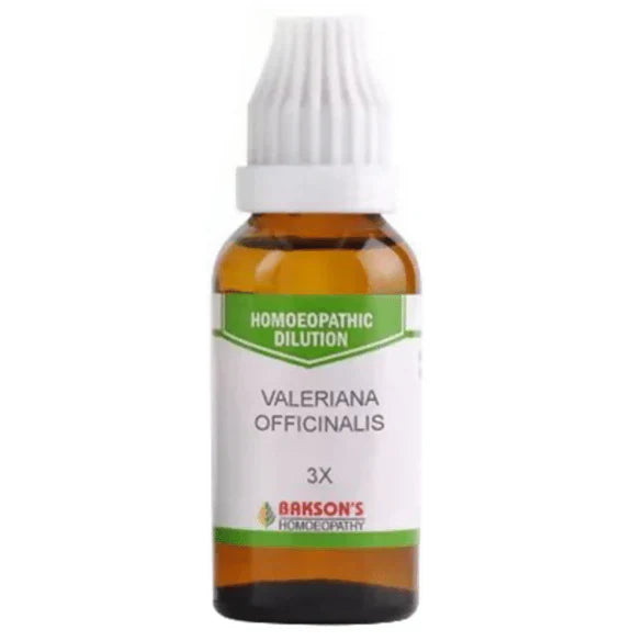 Bakson's Homeopathy Valeriana Officinalis Dilution - 30 ml - 3X
