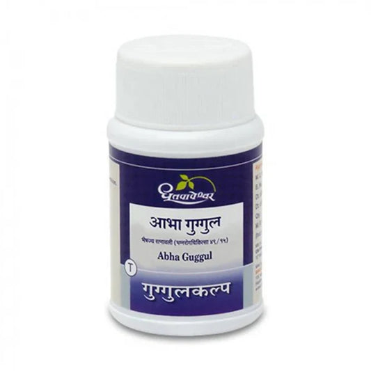 Dhootapapeshwar Abha Guggul Tablets - 60 Tablets