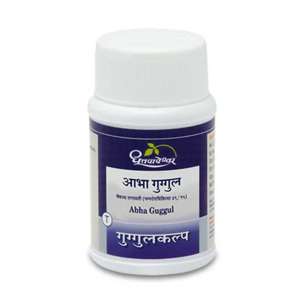 Dhootapapeshwar Abha Guggul Tablets - 60 Tablets