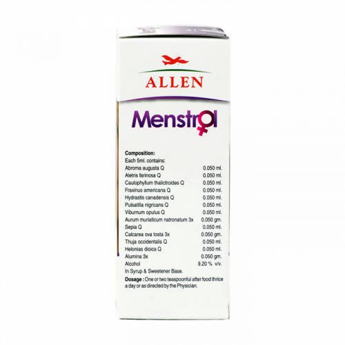 Allen Homeopathy Menstrol Leucorrhoea Tonic - 100 ml