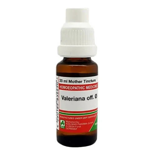 Adel Homeopathy Valeriana Off Mother Tincture Q - 20 ml