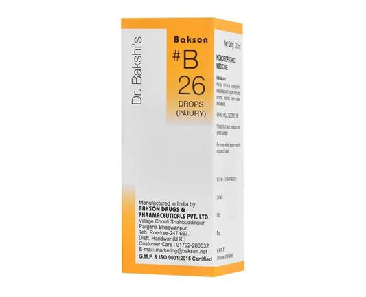 Bakson's Homeopathy B26 Drops - 30 ml