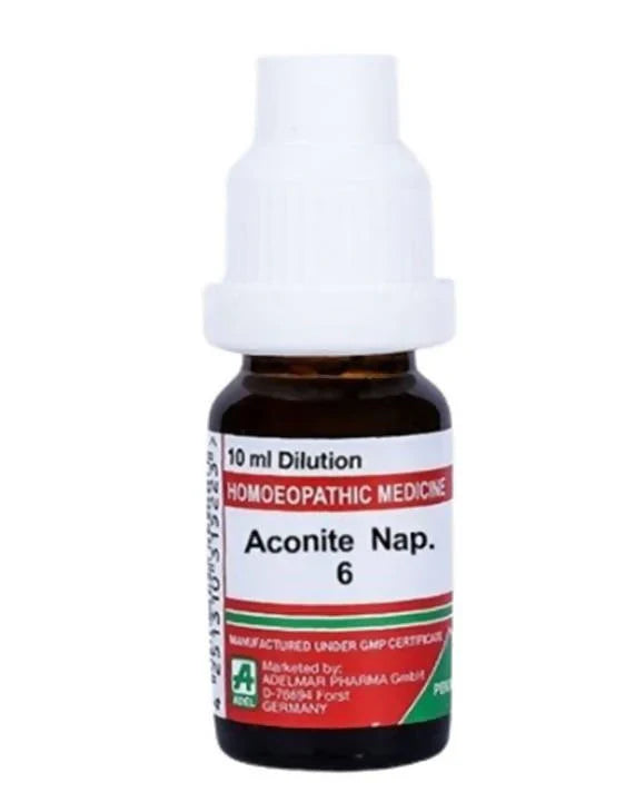 Adel Homeopathy Aconite Nap Dilution - 10 ml - 30 CH