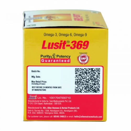 Allen Homeopathy Lusit - 369 Capsules - 30 caps