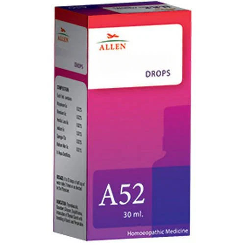 Allen Homeopathy A52 Drops - 30 ml