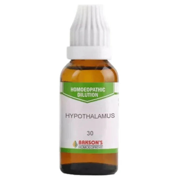 Bakson's Homeopathy Hypothalamus Dilution - 30 ml - 30 CH
