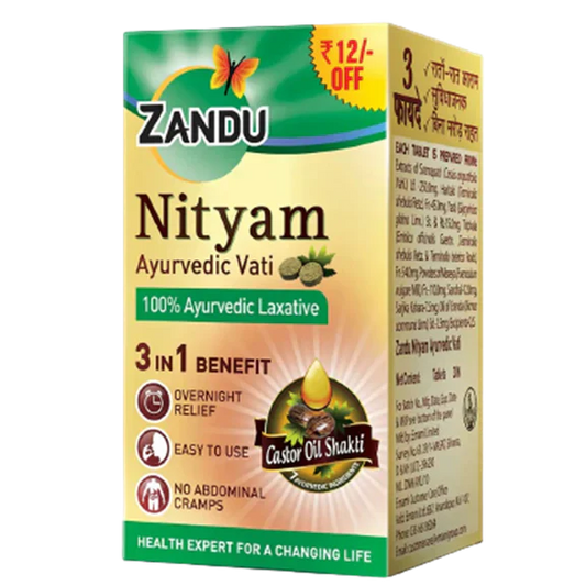 Zandu Nityam Tablets - 10 Tablets - Pack of 1